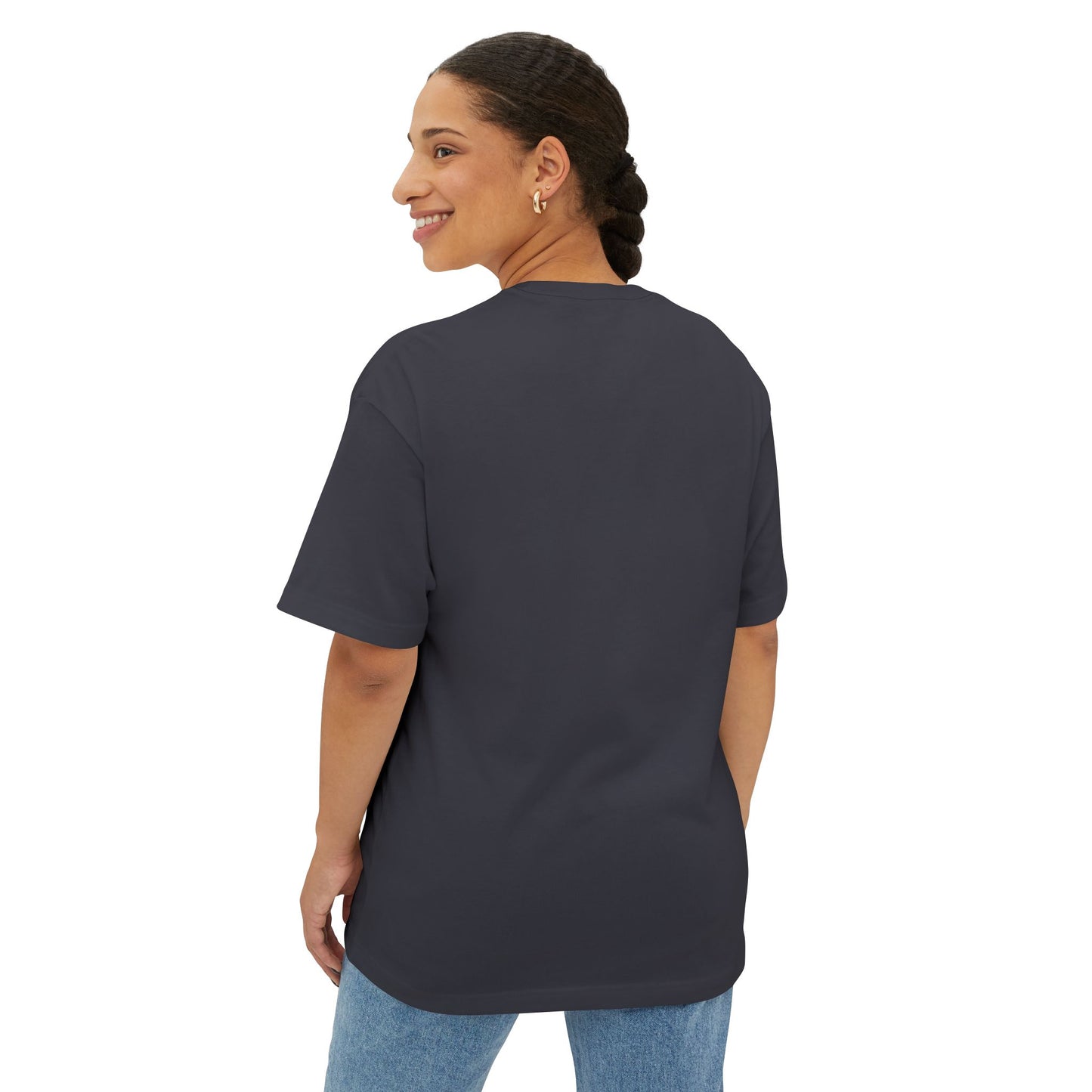 Casual Oversized Graphic Tee | Unique Photo Print